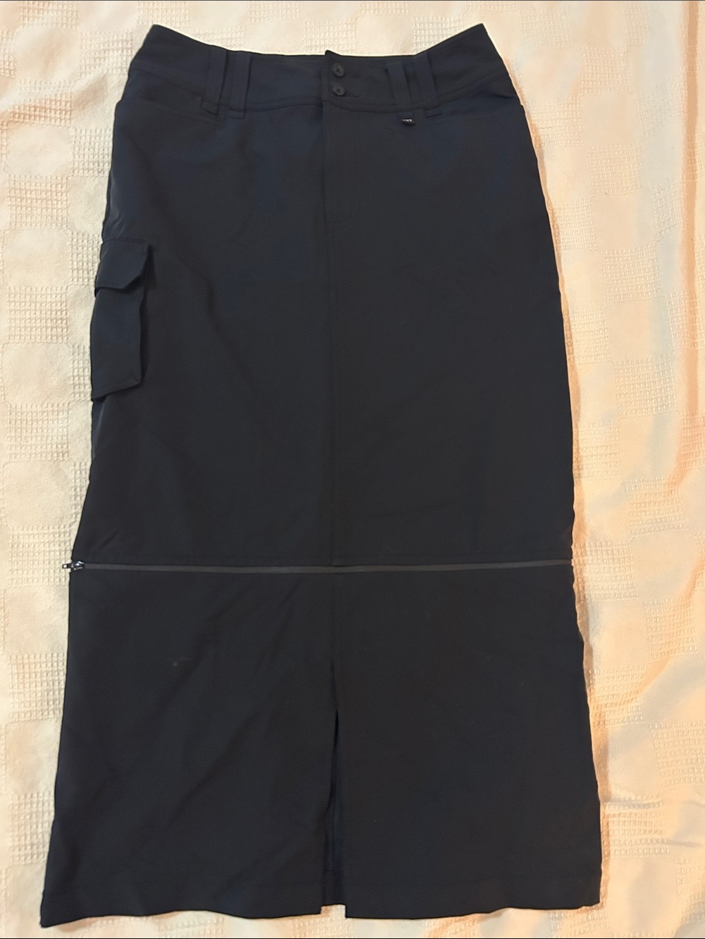REI Black Convertible Cargo Skirt-midi to Maxi size 8